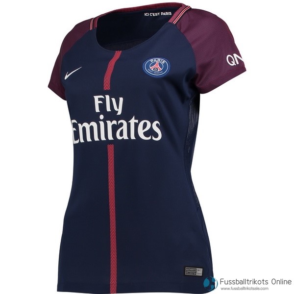 Paris Saint Germain Trikot Damen Heim 2017-18 Fussballtrikots Günstig